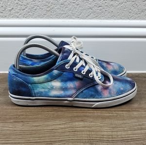 394aup Vans cosmic galaxy low top sneakers 8